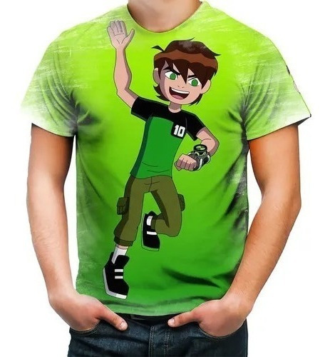 Camiseta Camisa Ben10 Aliens Desenho Animado Envio Rapido 03