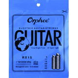 10 Pak Cuerdas Guitarra Electrica Orphee 09-42 T/ Ernie Ball