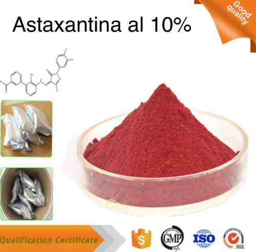 Astaxantina Natural De 10gr Concentración 10% Pura Original 