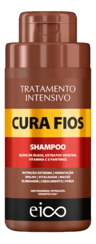  Shampoo Eico 450ml Cura Fios