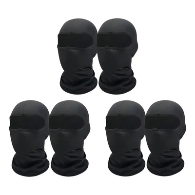 Pasamontaña Táctico RunHigh Negro 6 Pack Balaclava Moto Ciclismo UV Adulto | MercadoLibre