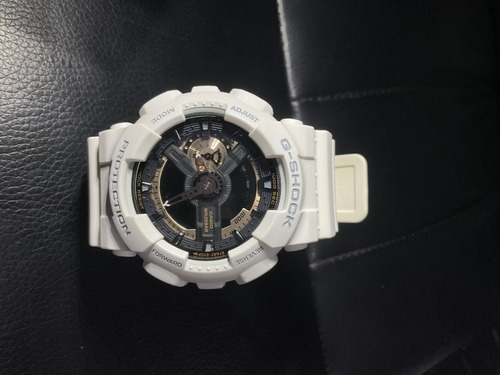 Relógio Casio G-shock Ga-110rg-7a Branco - Original