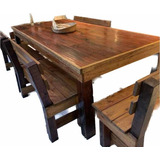 Mesa De Madera, Quincho, Exterior