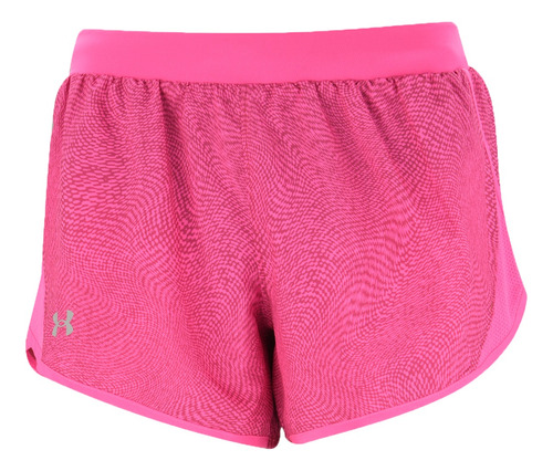 Short Under Armour Running Mujer Fly By 2.0 Rosa Ras