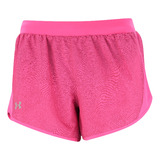 Short Under Armour Running Mujer Fly By 2.0 Rosa Ras