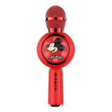 Micrófono Karaoke Mickey Ce-859v Bluetooth Parlante Niños 