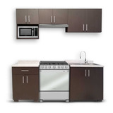 Cocina Integral 5 Muebles 2.3 Mts Melamina Variedad Colores