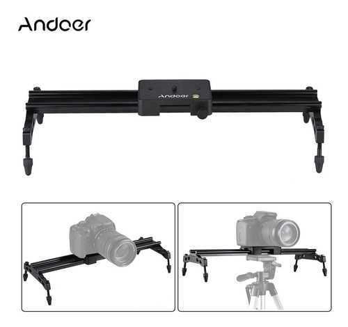 Andoer - Slider Portátil De La Junta De 40 Cm