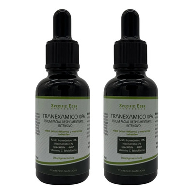 Ácido Tranexámico 10% Manchas Rebeldes Paño Melasma Para Todo Tipo De Piel Specific Eden Protocole 2 Pack | Meses sin interés