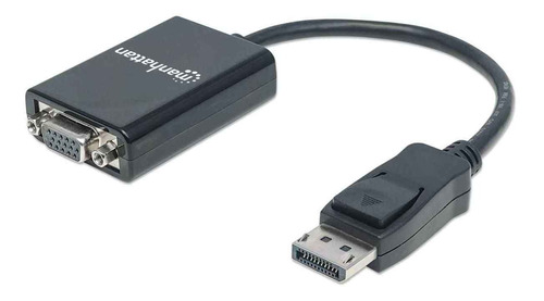 Adaptador Manhattan Displayport M A Vga H 15cm 151962