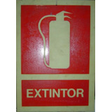 Carteles Extintor 21x30 Cms. Usados Buen Estado (ref. 894 )