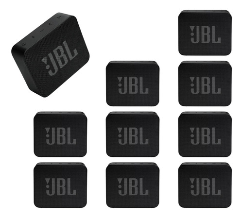 Kit 10 Caixas Jbl Go Essential Black - Jblgoesblk