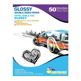 Papel Foto Doble Faz Glossy Carta 200g/50hojas 