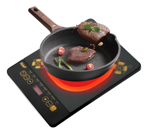 Cooktop Fogão Portatil Por Indução Slim Touch 1 Boca Bancada