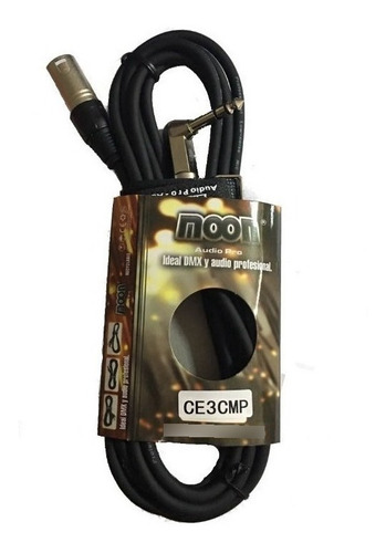 Cable Moon Canon Macho A Plug Trs  3 Metros  Esdj