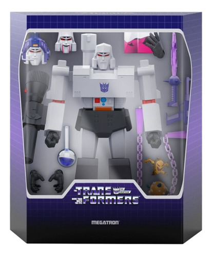 Super 7 Transformers Megatron Optimus Prime Decepticon