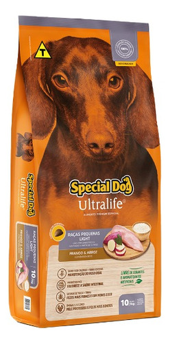Special Dog Ultralife Light Rac. Pq Frango 10,1 Kg