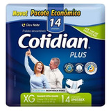 Fralda Geriátrica Intensa Cotidian Plus  Tam. Xg C/ 14 Un.