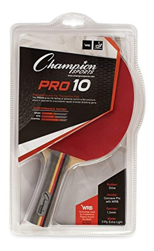 Champion Sports Pn10 Table Tennis Paddle
