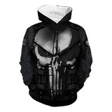 Punisher Sudadera Con Capucha Cosplay Sudadera De Anime