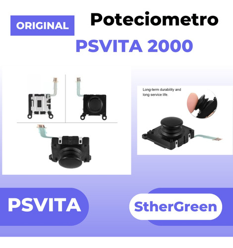 Potenciometro Joystick Psvita 2000 Slim Original