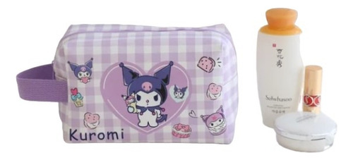 Estuche Lapices Colores Kuromi Hello Kitty  Cosmetiquero