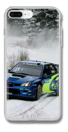 Carcasa Silicona Para iPhone 11 Diseño Rally Wrc Subaru