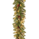 National Tree - Guirnalda De Navidad Artificial De Pino