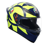 Casco Cerrado Agv K-1 Soleluna 2018 Ama/azl