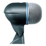 Microfono Bobina Movil Beta 52a Shure Color Azul/plateado