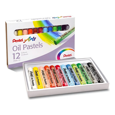 Gis Pastel Oil Aceite 12 Colores  Graso Dibujo Arte Escolar | MercadoLibre