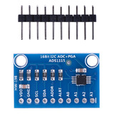 Convertidor Analógico A Digital Ads1115 De 16 Bits I2c Adc P