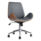 Silla Oficina Escritorio Pc Ergonómica - President Premier Color Negro Material Del Tapizado Cuero Sintético