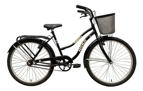 Bicicleta Paseo Dama - Con Canasto - Hoko - Rodado 26