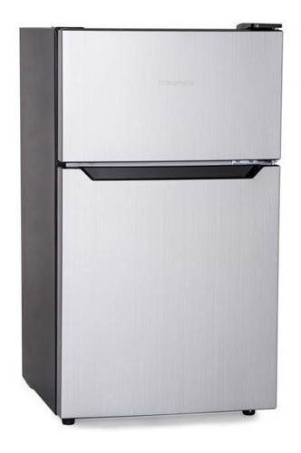 Refrigerador Frigobar Hisense 3.3 Pies 2 Puertas Congelador 