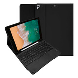 Capa Para iPad 5 2017 Tela 9.7 Polegadas Teclado E Touchpad