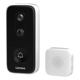 Campainha Inteligente Lenovo Camera 2k Wifi Visao Noturna 