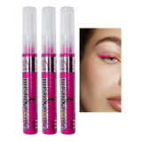 Kit De 3 Delineadores Líquidos Rosa Fucsia Rominiq 9gr