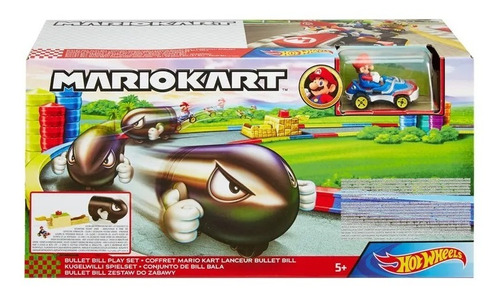 Mario Kart - Conjunto Bill Bala Hotwheels, Mattel Gky54