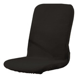 ' Protector De Asiento De Silla De Escritorio Suave Negro