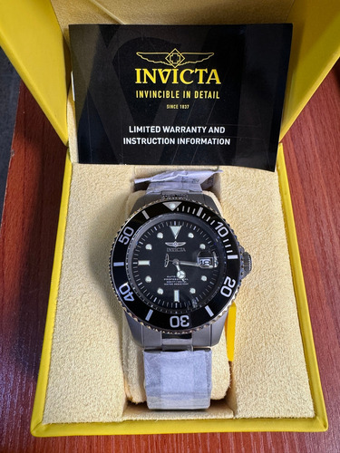 Reloj Invicta Titanio Buceo Automatico Maquina Seiko Japones