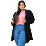 Cardigan Feminino Plus Size!! 46 Ao 54!! Promoção!! Top!!!