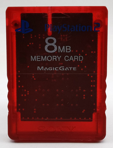 Memory Card Ps2 Rojo 8mb Magicgate Original * R G Gallery