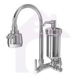 Torneira Com Filtro Gourmet Cozinha Pia Metal Inox Parede