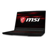 Portátil Msi Gf63 Con Gtx 1650, I5-10300h, 8gb Ram Y 256gb S