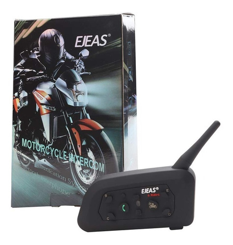 Intercomunicador Ejeas V6 Pro 1200 X 1 Unidad Moto Delta