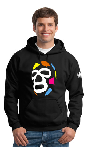 Sudadera Capucha Luchador El Vagabundo Lucha Libre México 