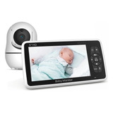 Babá Eletrônica Baby Monitor Tela Hd 5 Câmera Sem Fio 2.4g