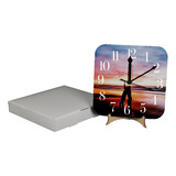 Reloj Personalizado Fibro Facil 20cm - Sublimable - Foto