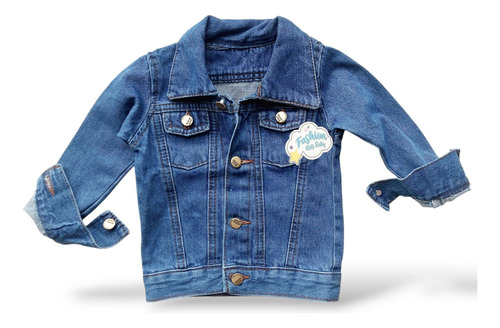 Jaqueta Casaco Blusa Jeans Infantil Menino Bebê